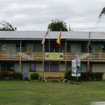 SK Long Teran primary school. To continue with secondary school, village children usually move to a boarding school in Bakong.