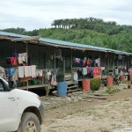 The living quarters of IOI Pelita Plantation's Indonesian workers.
