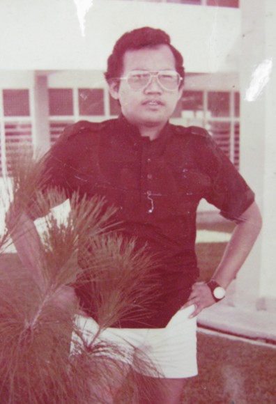 In Kamunting detention centre, 1974 