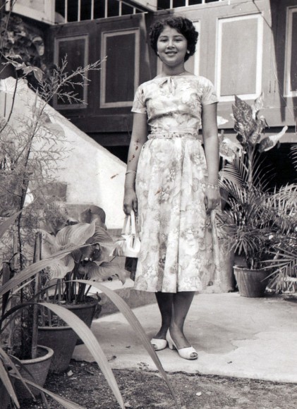 Faridah in the 1950s