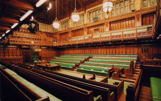 British House of Commons (Wiki commons)