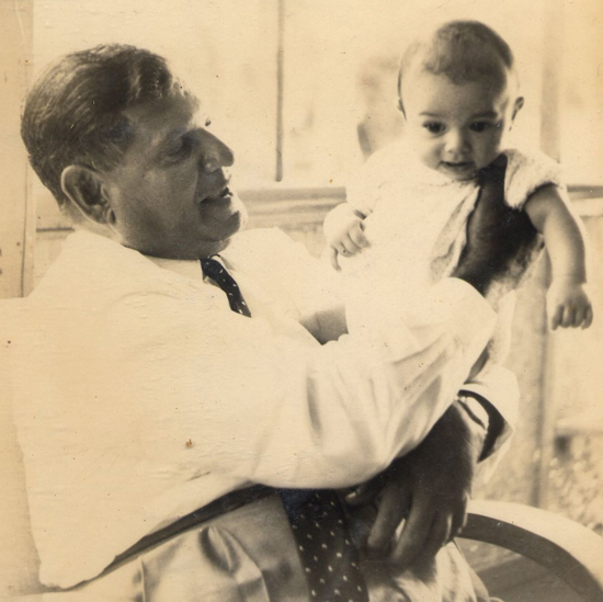 Vohrah's father with grandson