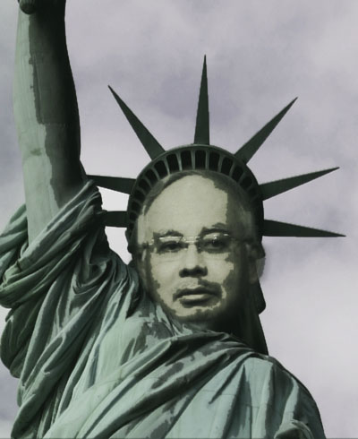 More liberty under Najib's administration? Bring it on! (Statue image source: sxc.hu)