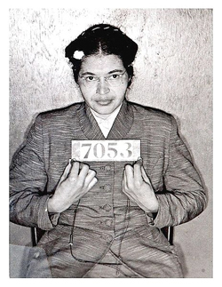 Rosa Park's booking photo (Wiki Commons)