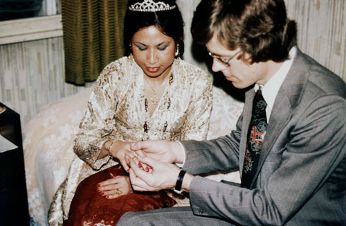 Aishah’s parents got married in a friend’s house in London in 1976