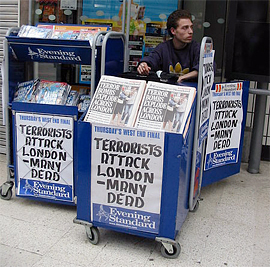 Headlines in London (Wiki Commons)