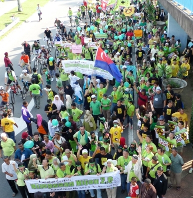 Himpunan Hijau rally in February 2012 (Pic by Gan Pei Ling)