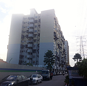 Sri Aman low cost apartments
