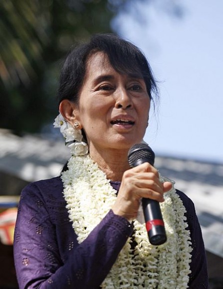 Aung San Suu Kyi (Wiki commons)