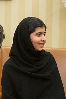 Malala Yousafzai (Wiki commons)