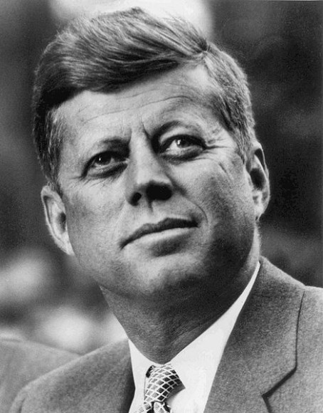 John F Kennedy (Wiki commons)